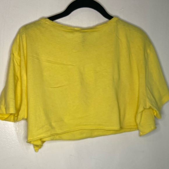 Yellow crop top - Picture 2 of 3